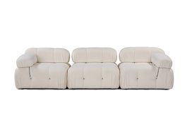 Atelier Del Sofa Bubble 3 Seater Bouclette Blanco
